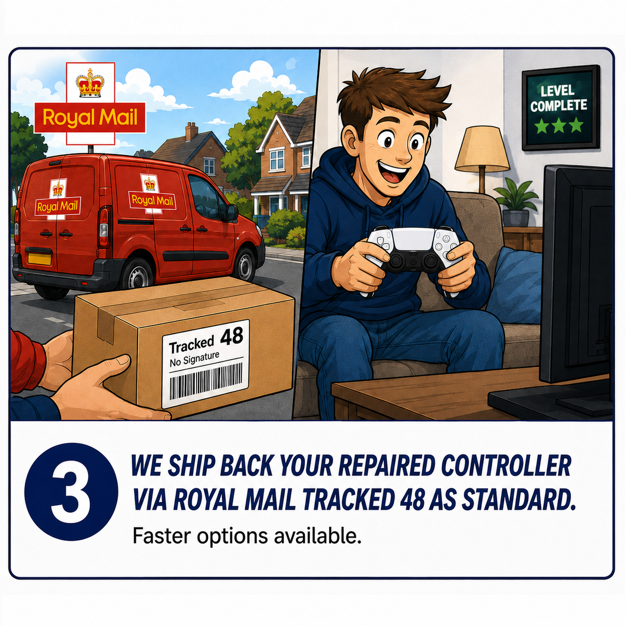 PS5 Controller Service - Analog Stick Drift Repair / Service - Both Sticks