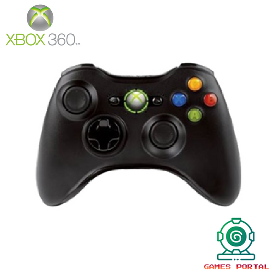Microsoft Xbox 360 Official Wireless Controller – Genuine OEM – Serviced