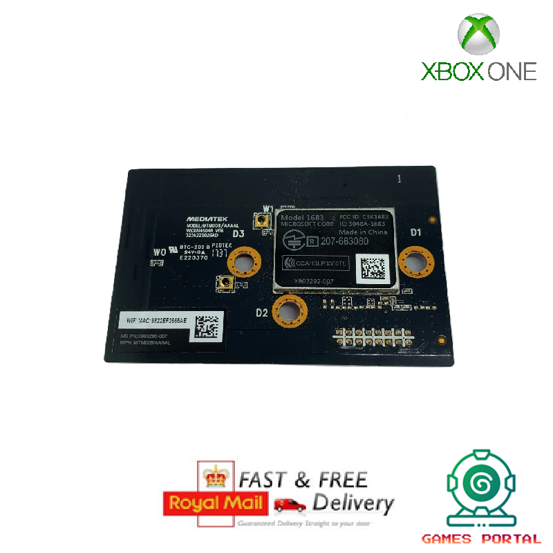 Xbox One S Slim Console WiFi Card / Board Official (1681)