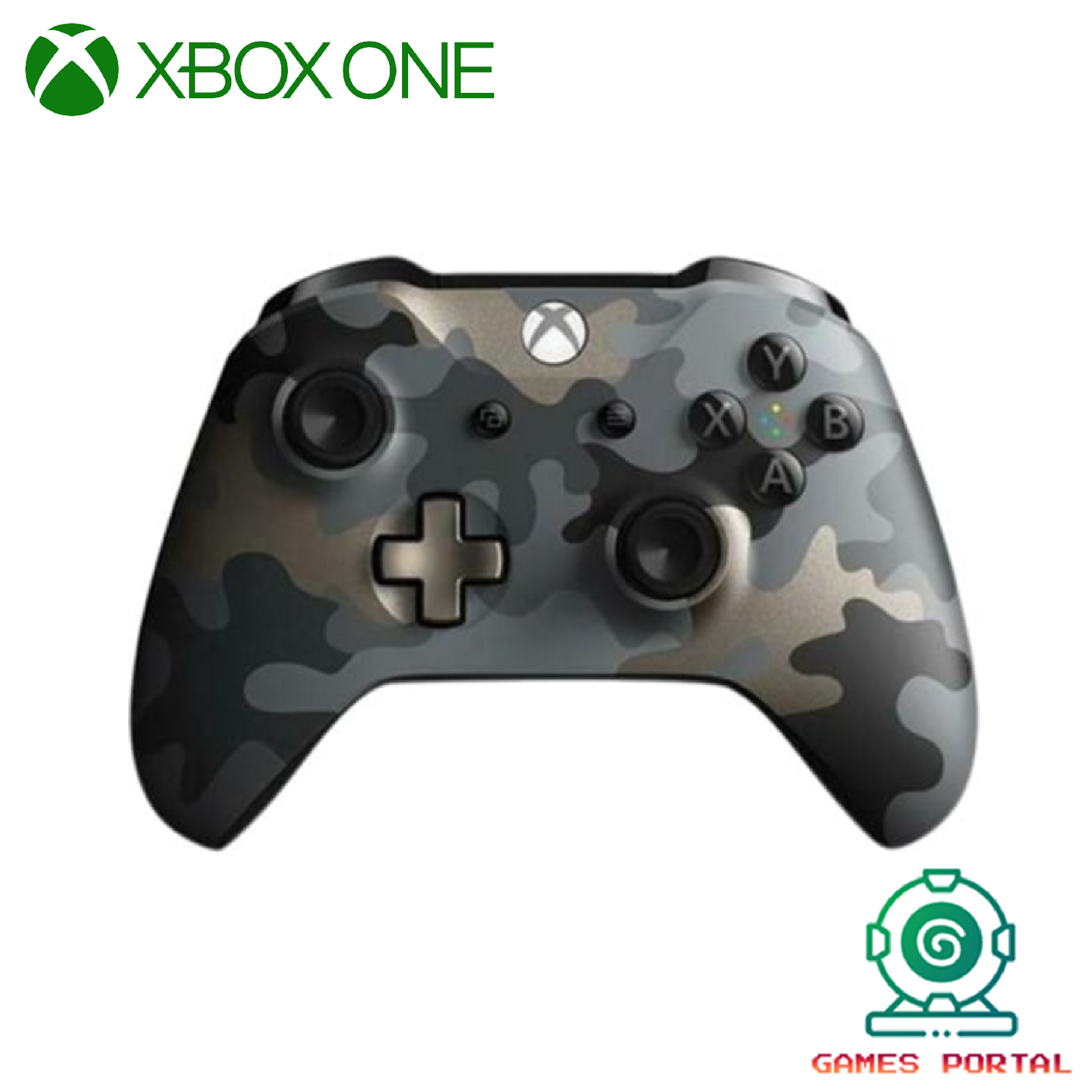 Microsoft Xbox One S / X Wireless Controller – Genuine OEM – Night Ops