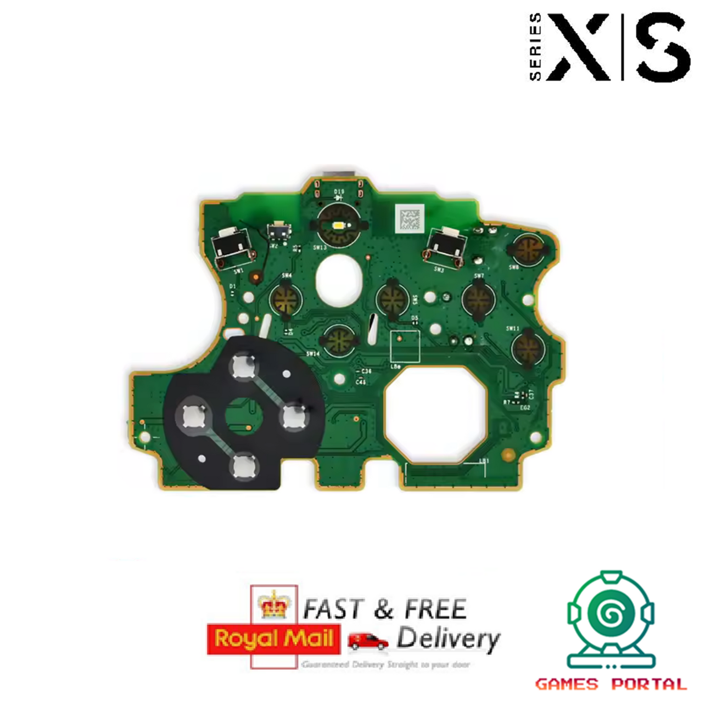 Xbox Series X S Replacement Controller Power Board Official Microsoft 1914