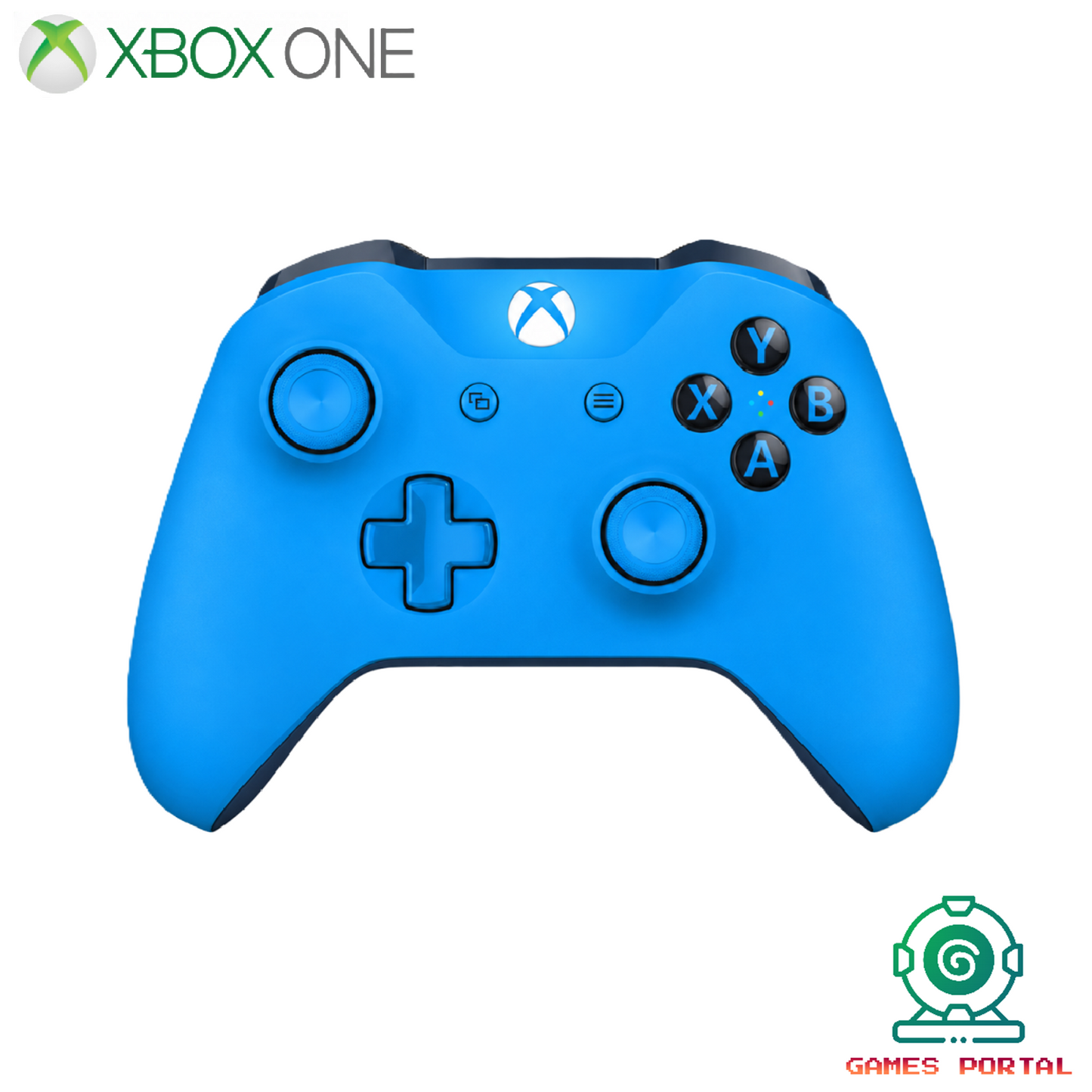 Xbox One S Official Genuine Wireless Controller - Blue (1708)
