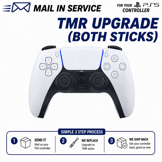 PS5 Controller Service - TMR Hall Effect Upgrade / Drift Repair