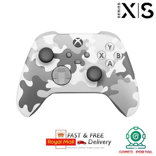 Xbox Series X S Official Microsoft Wireless Controller - Arctic Camo (1914)
