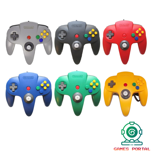Nintendo 64 / N64 Official Controller - Serviced & New Analog Stick