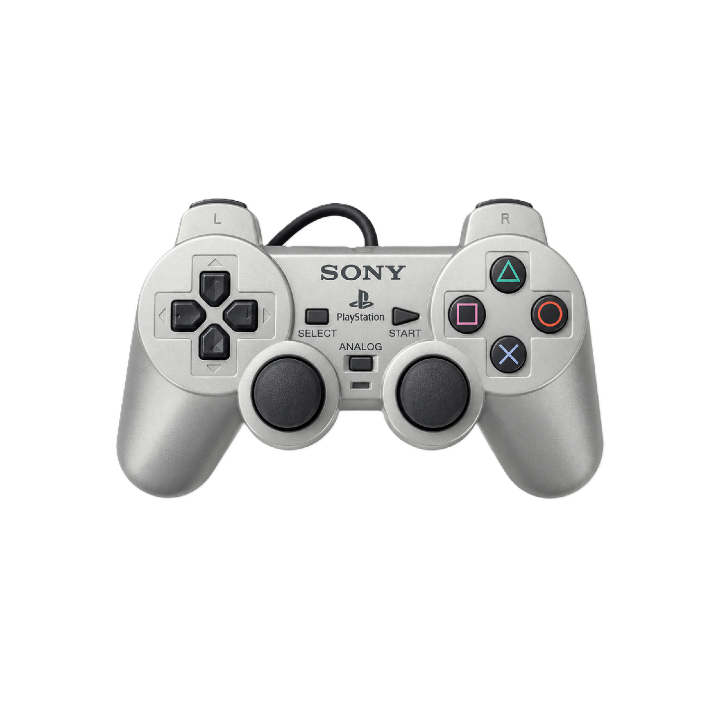 PS2 Official Genuine DualShock 2 Controller (Silver)