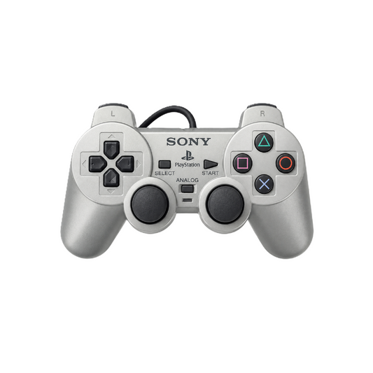 PS2 Official Genuine DualShock 2 Controller (Silver)