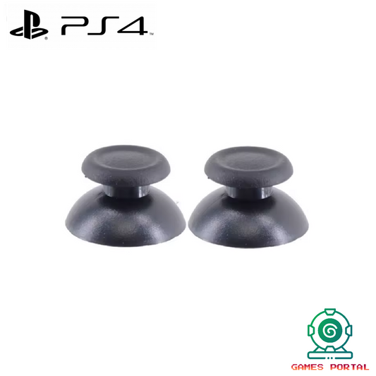 PS4 Controller Replacement Part - Thumbsticks - 1 x Pair (Black)