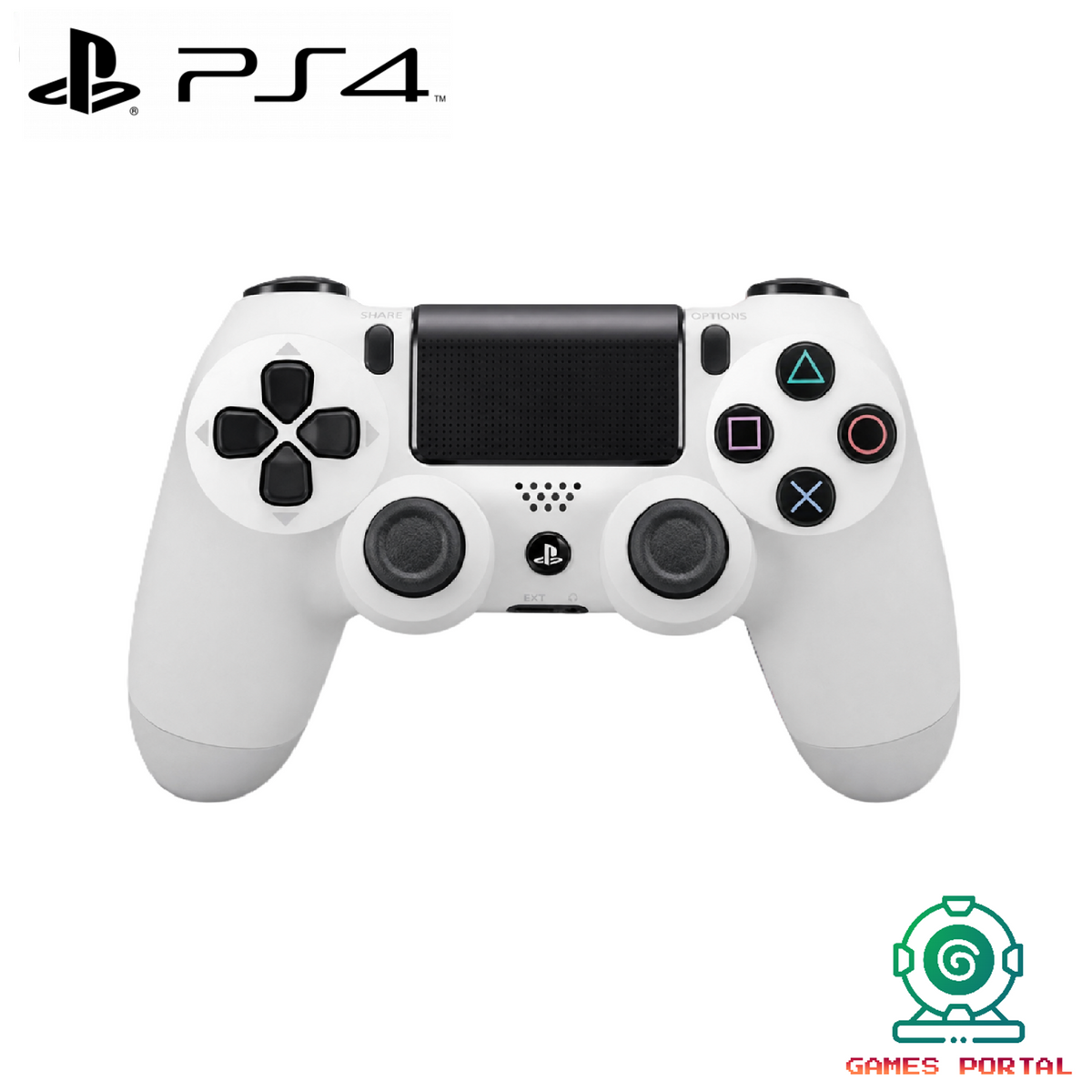 PS4 Official Sony DualShock 4 Wireless Controller (White)