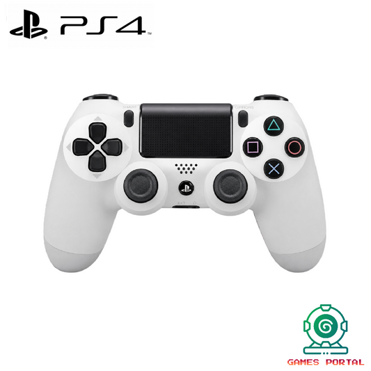 PS4 Official Sony DualShock 4 Wireless Controller (White)