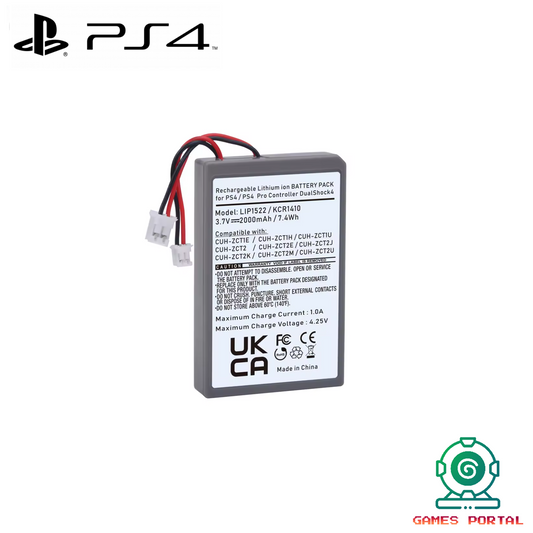PS4 Controller Replacement Part - 2000 mAh LIP1522 Rechargeable Battery