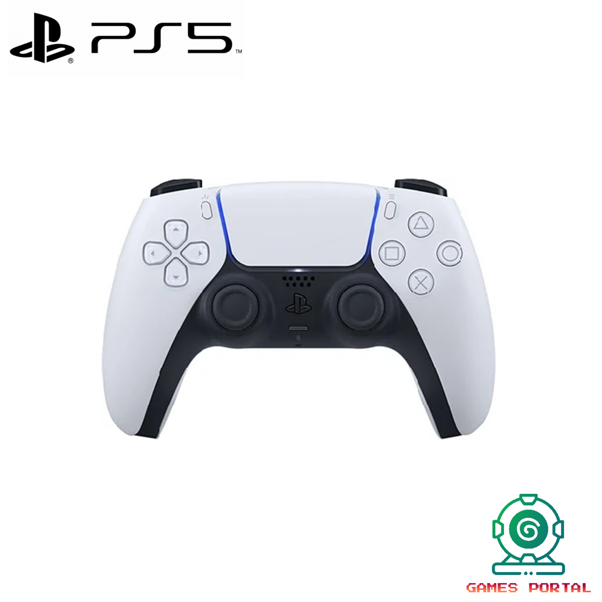 PS5 Official Sony DualSense Wireless Controller (White)