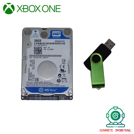 Xbox One / S / X Replacement Console Internal 500GB Hard Drive & Software