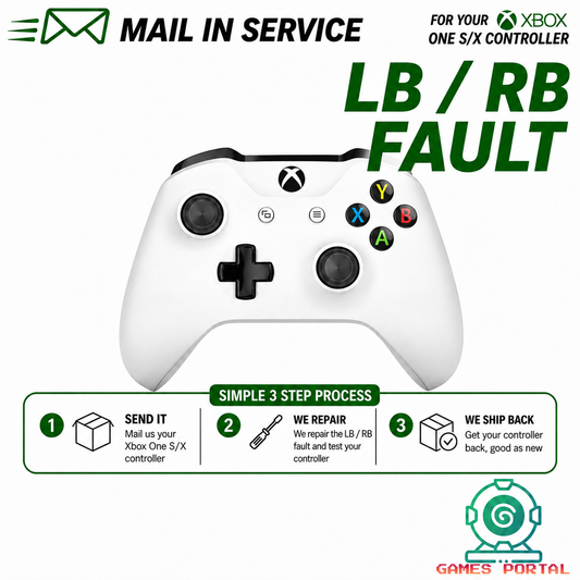Xbox One S Controller (1708) Repair Service - Button Fault LB RB