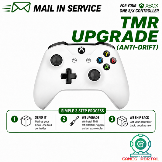 Xbox One S Controller (1708) Repair Service - Analog Stick TMR Upgrade