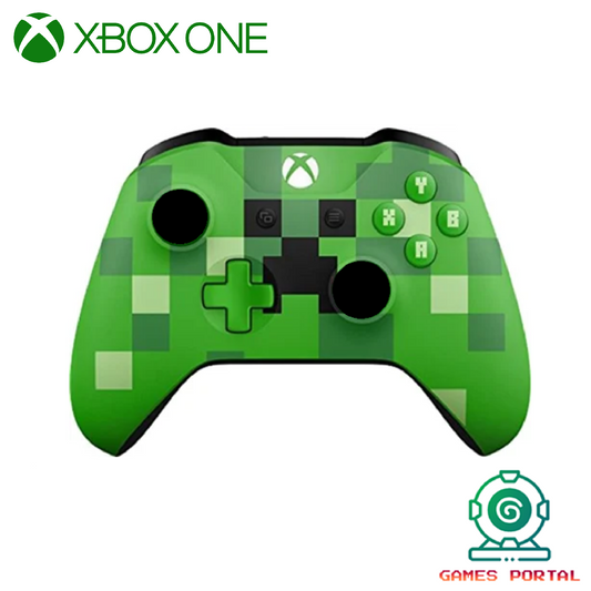 Xbox One S Official Microsoft Wireless Controller Minecraft Creeper (1708)