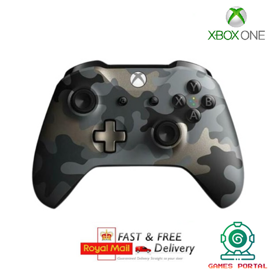 Xbox One S Official Microsoft Wireless Controller Night Ops Camo (1708)